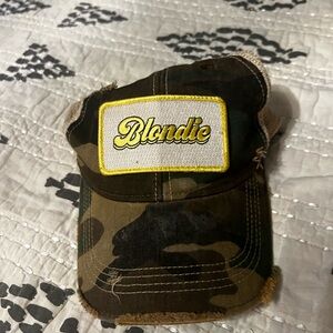 Blondie Camouflage Cap